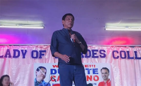 Duterte reaction on Supreme Court decision in favor of Grace Poe