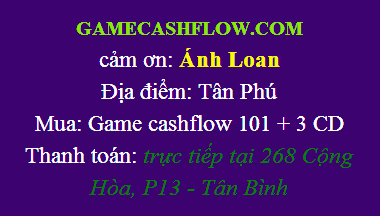 Game cashflow Tân Phú