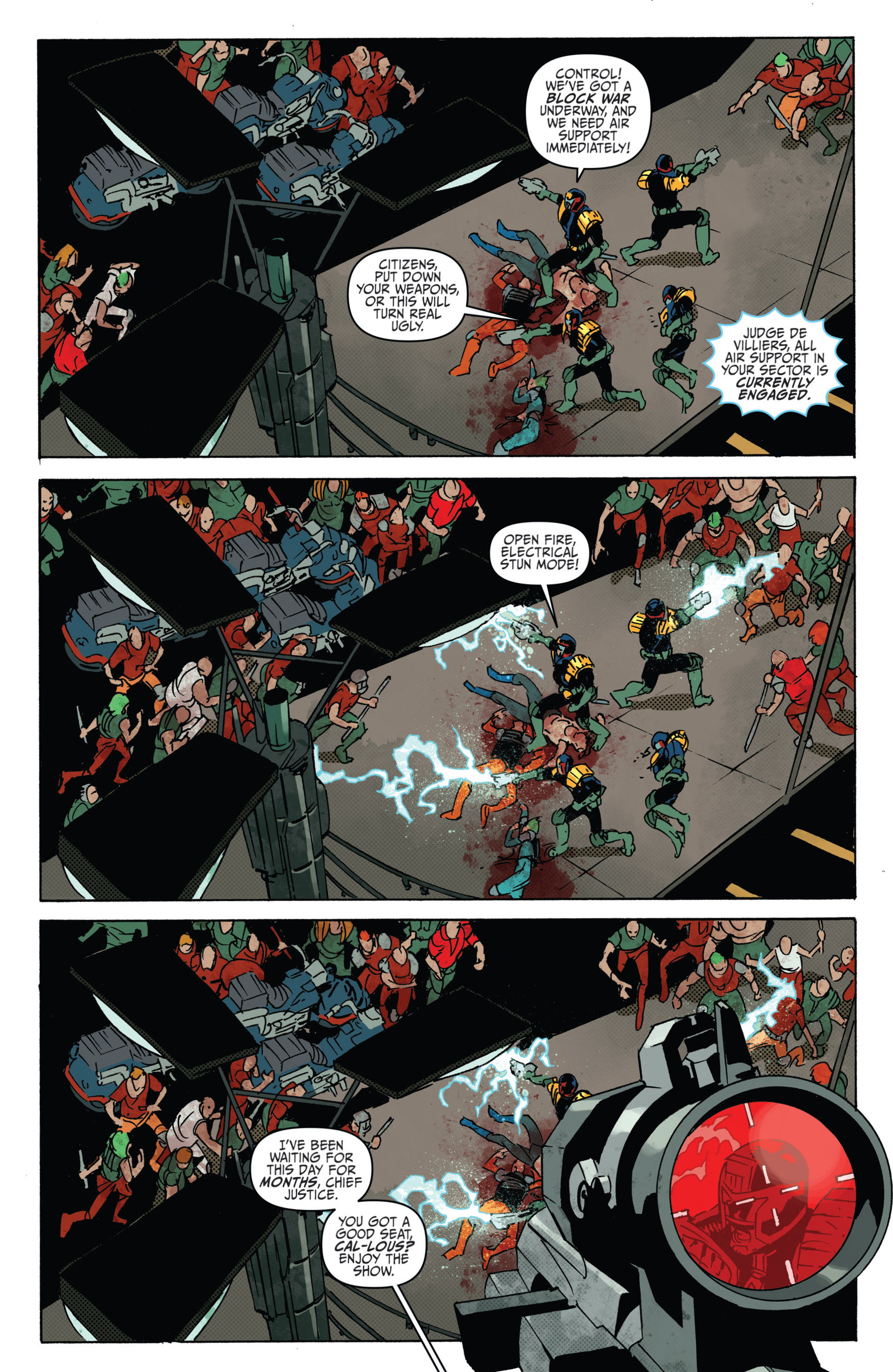 Read online Judge Dredd (2012) comic -  Issue #25 - 10