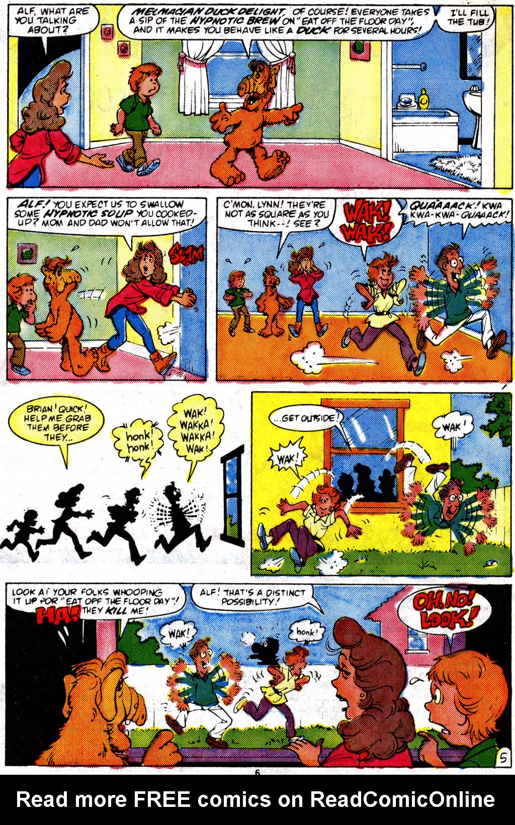 Read online ALF comic -  Issue #9 - 6