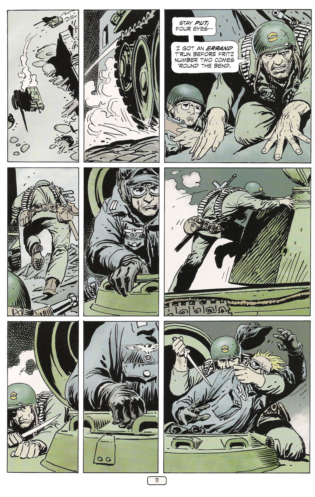 Read online Sgt. Rock: The Prophecy comic -  Issue #1 - 13