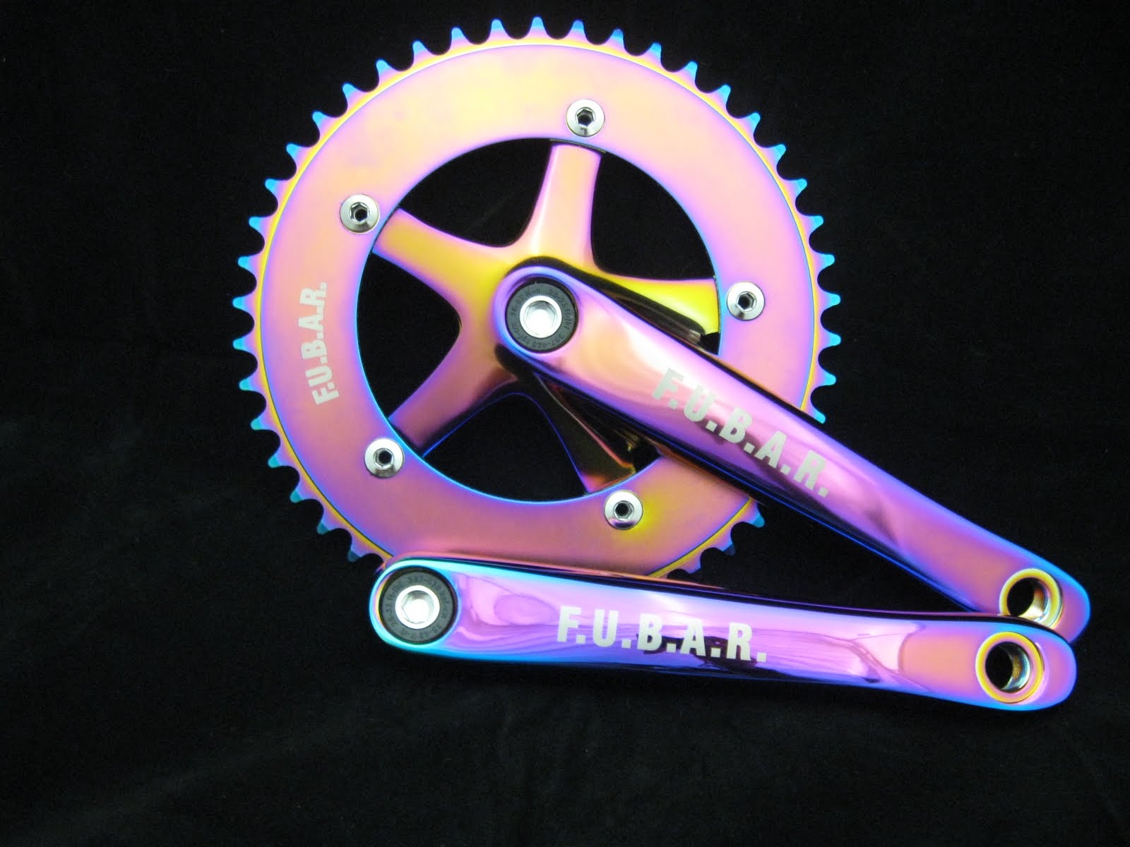 Fixie Bicycles FIXED GEAR NEW F.U.B.A.R. CRANKSET HAVE ARRIVED!