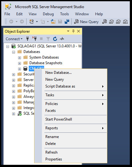 Venu Singireddy's blog: SQL recovery mode Change to full