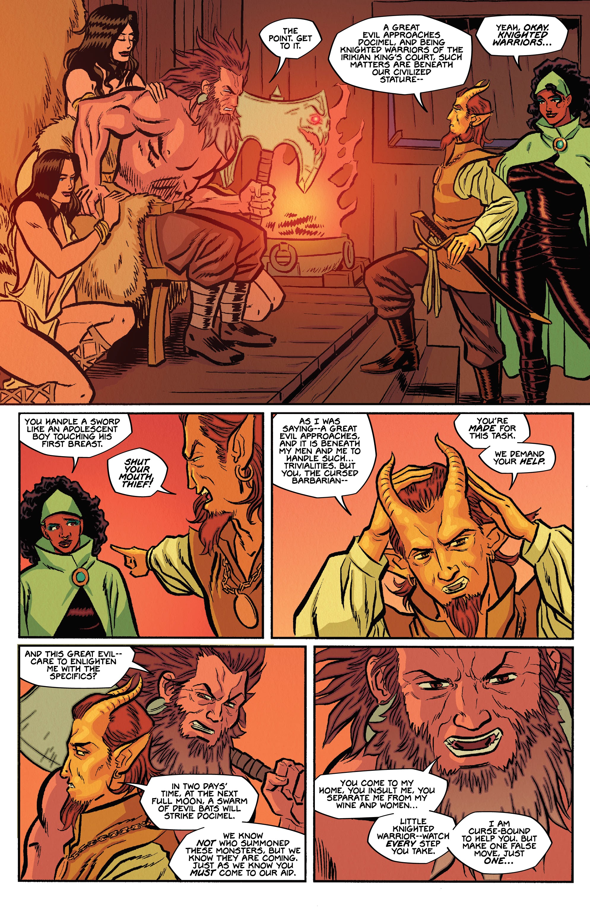 Read online Barbaric: The Harvest Blades comic -  Issue # Full - 13