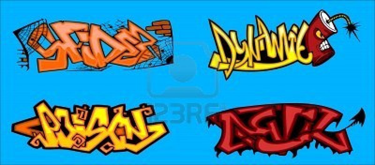 Graffiti Word Vector Graffiti Tutorial