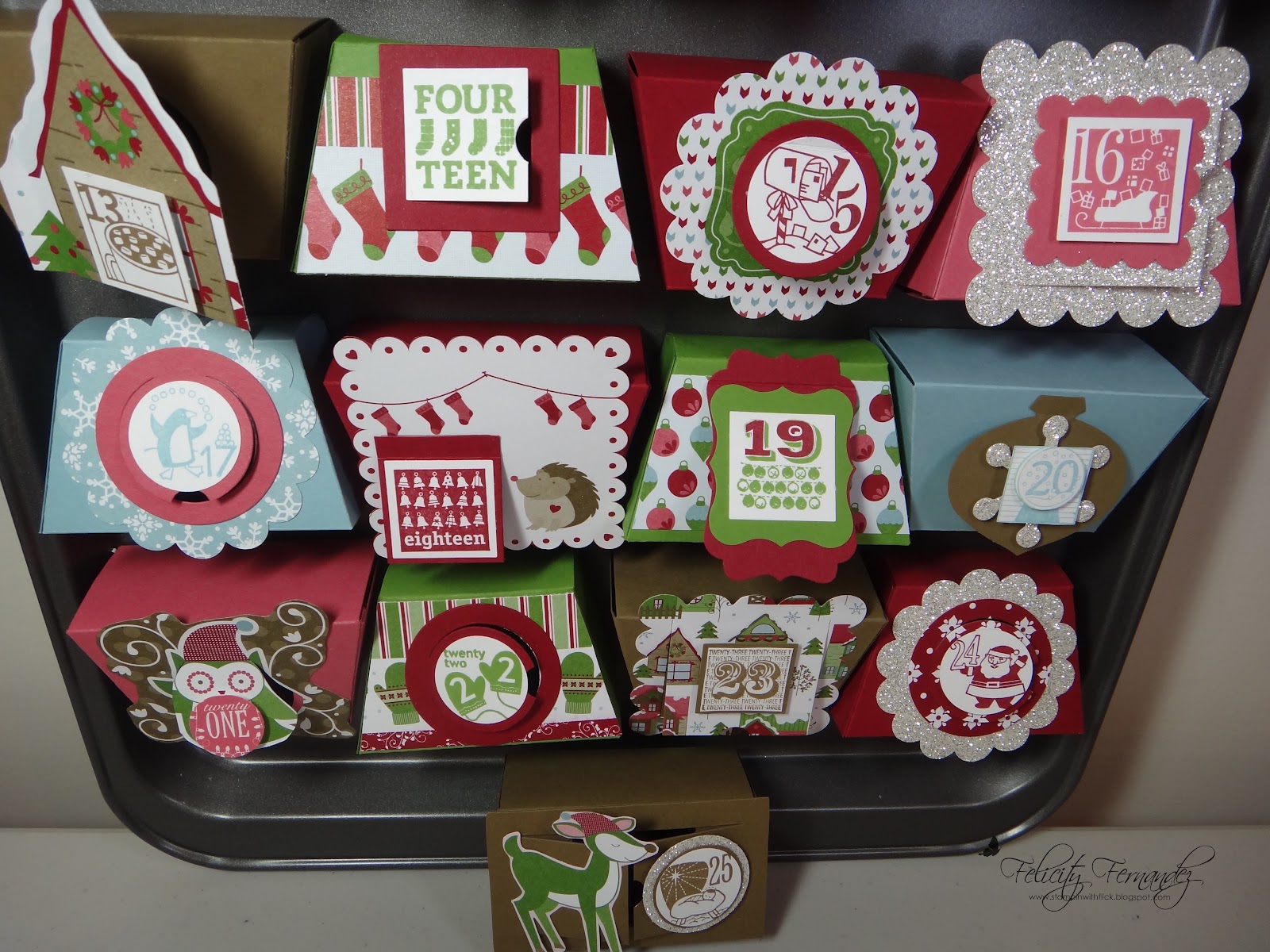 ScrappinStamper Petite Purse Advent calendar