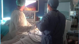 La spitalul Municipal din Calafat, s-a efectuat prima intervenție laparoscopica