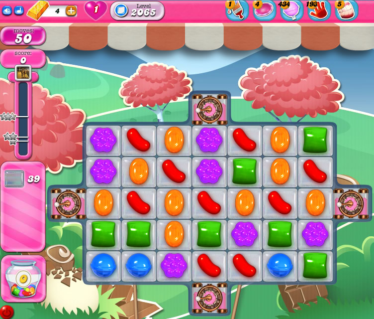 Candy Crush Saga level 2065 Candy Crush Saga level 2065