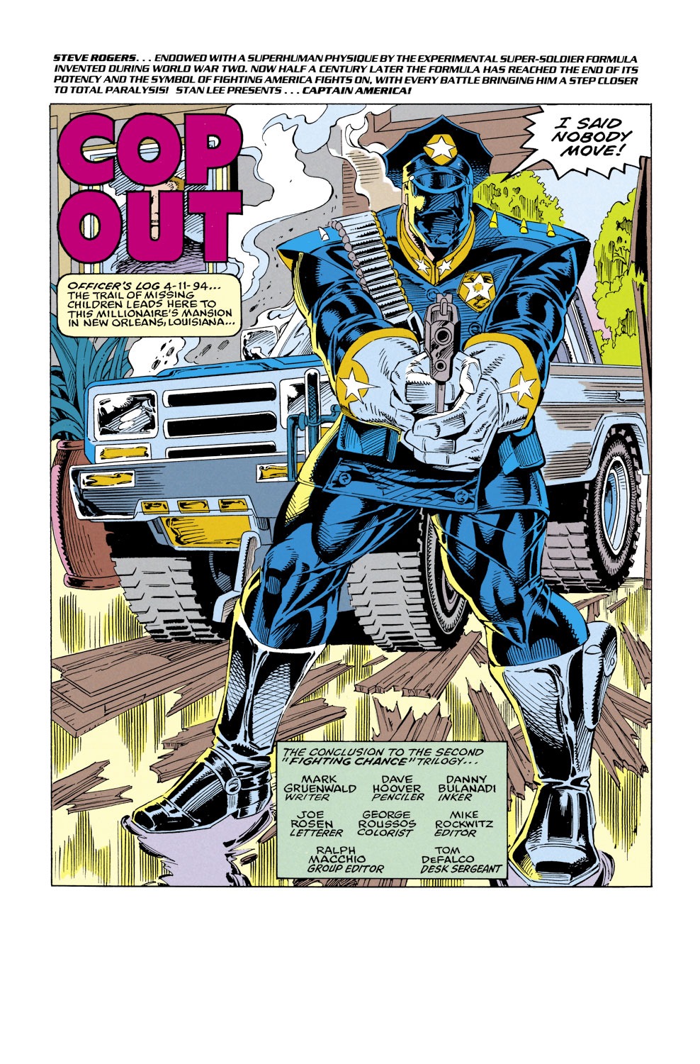 Read online Captain America (1968) comic -  Issue #430 - 2