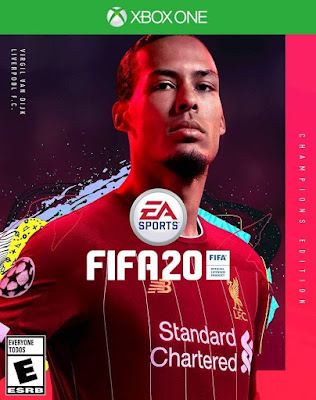Fifa 20 Game Cover Xbox One Champions Edition
