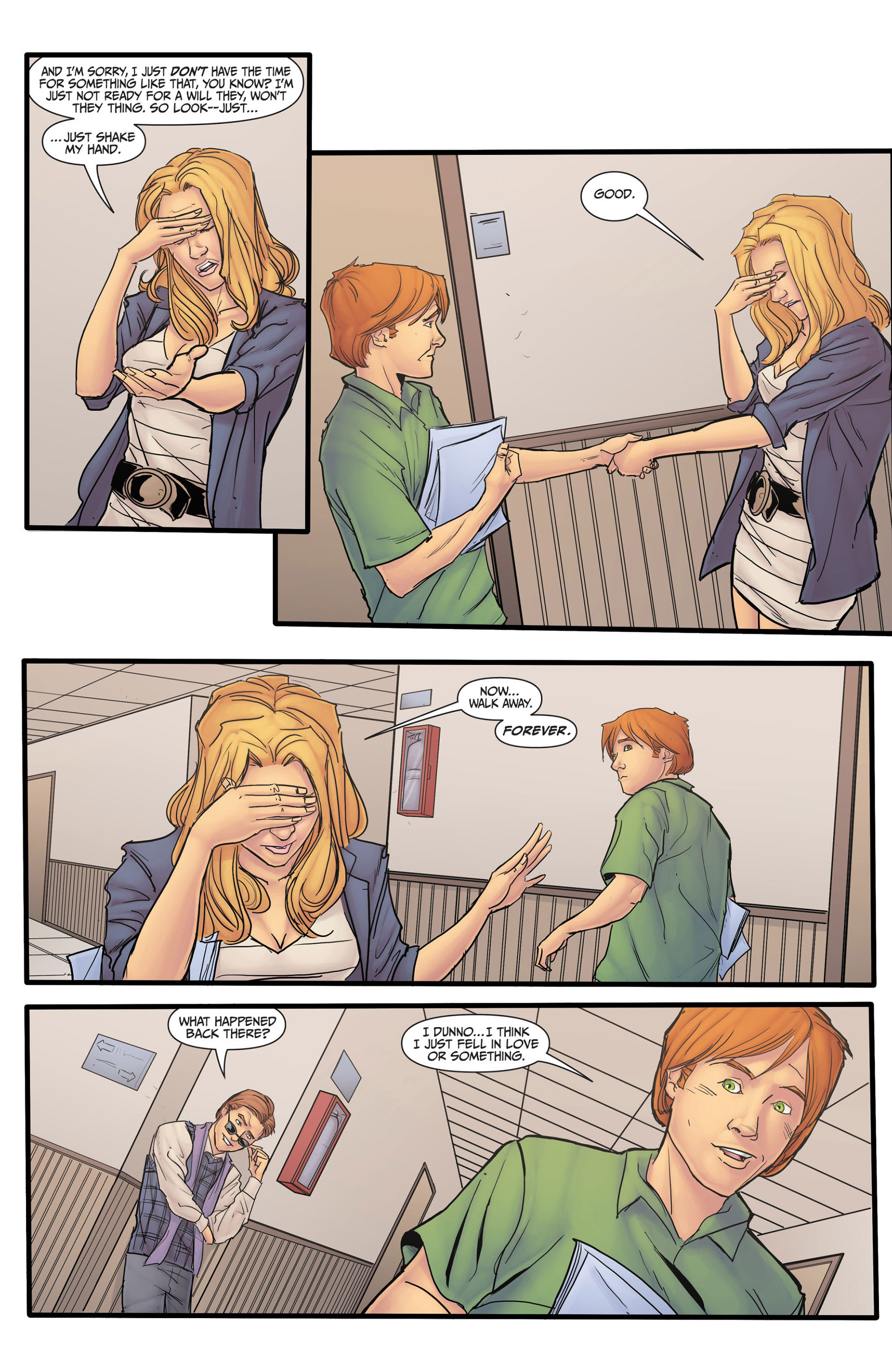 Read online Morning Glories comic -  Issue # _TPB 1 - 43
