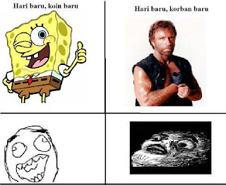 Meme spongebob and chuck norris | Spongebob Meme Indonesia (SMI)