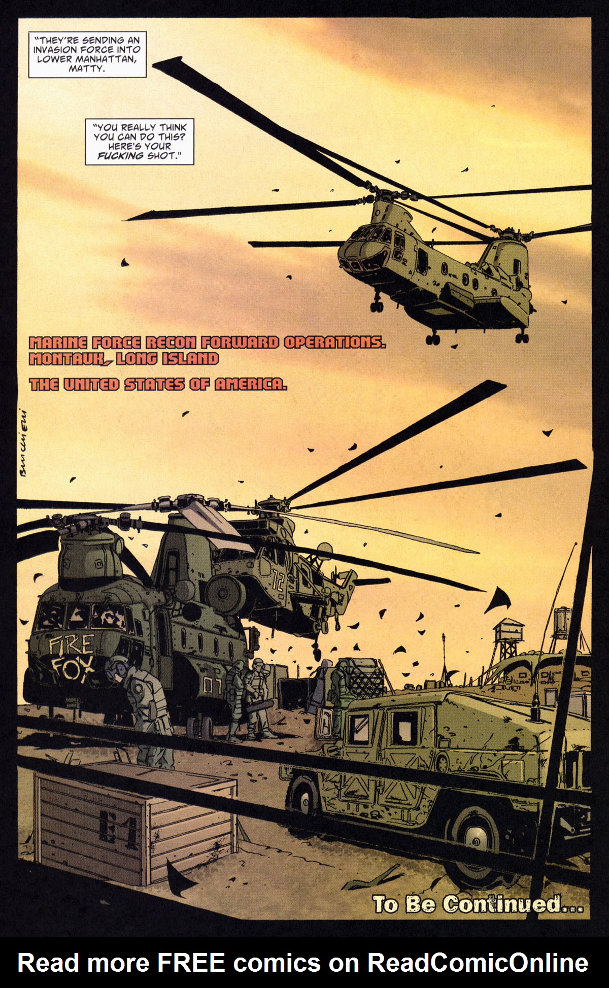 Read online DMZ (2006) comic -  Issue #2 - 21