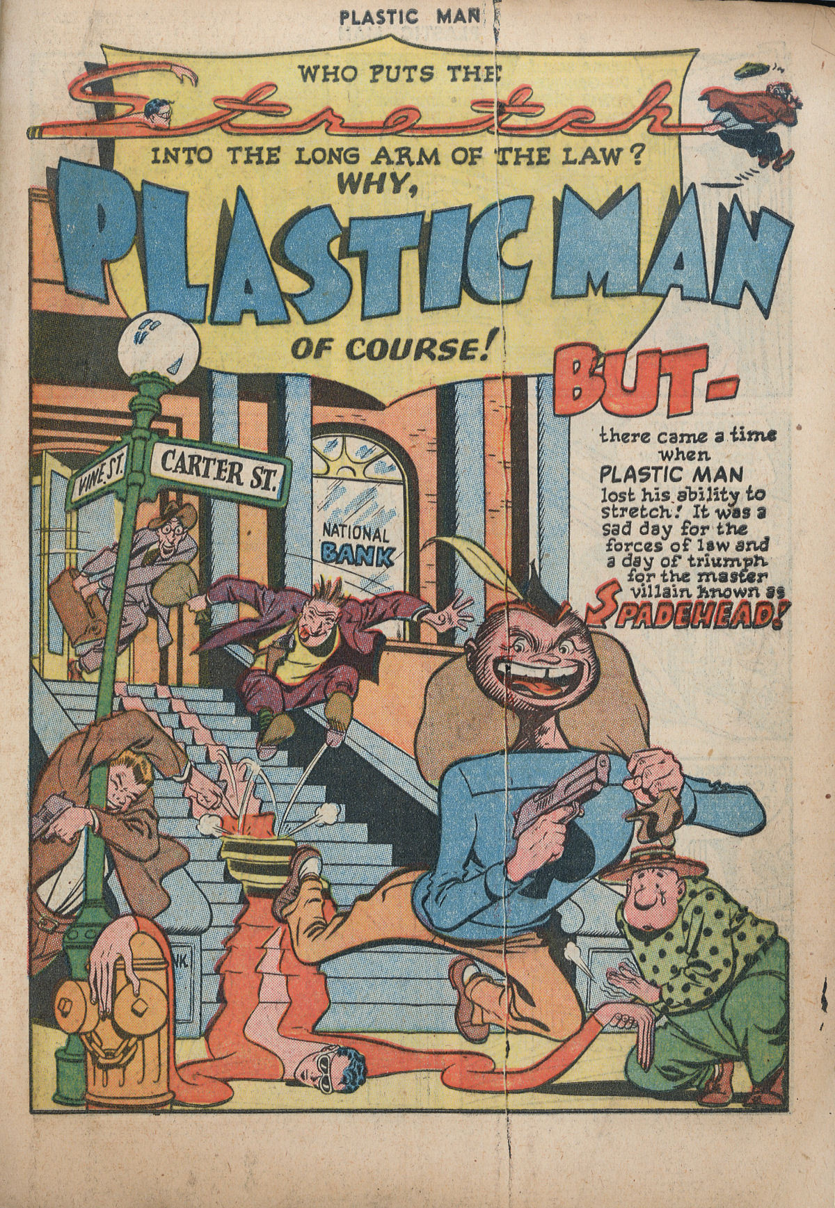 Read online Plastic Man (1943) comic -  Issue #12 - 3