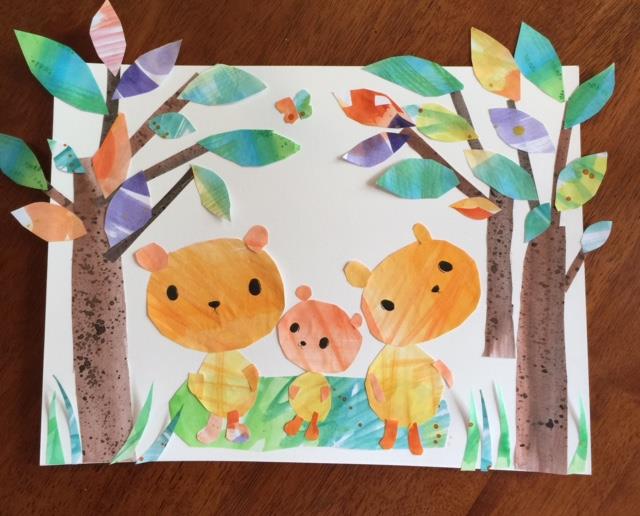 Art by Dea Make a Picture Like Eric Carle Kids Can Create a Picture