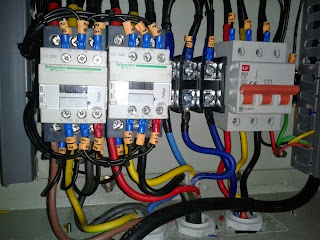 service panel ats-amf genset