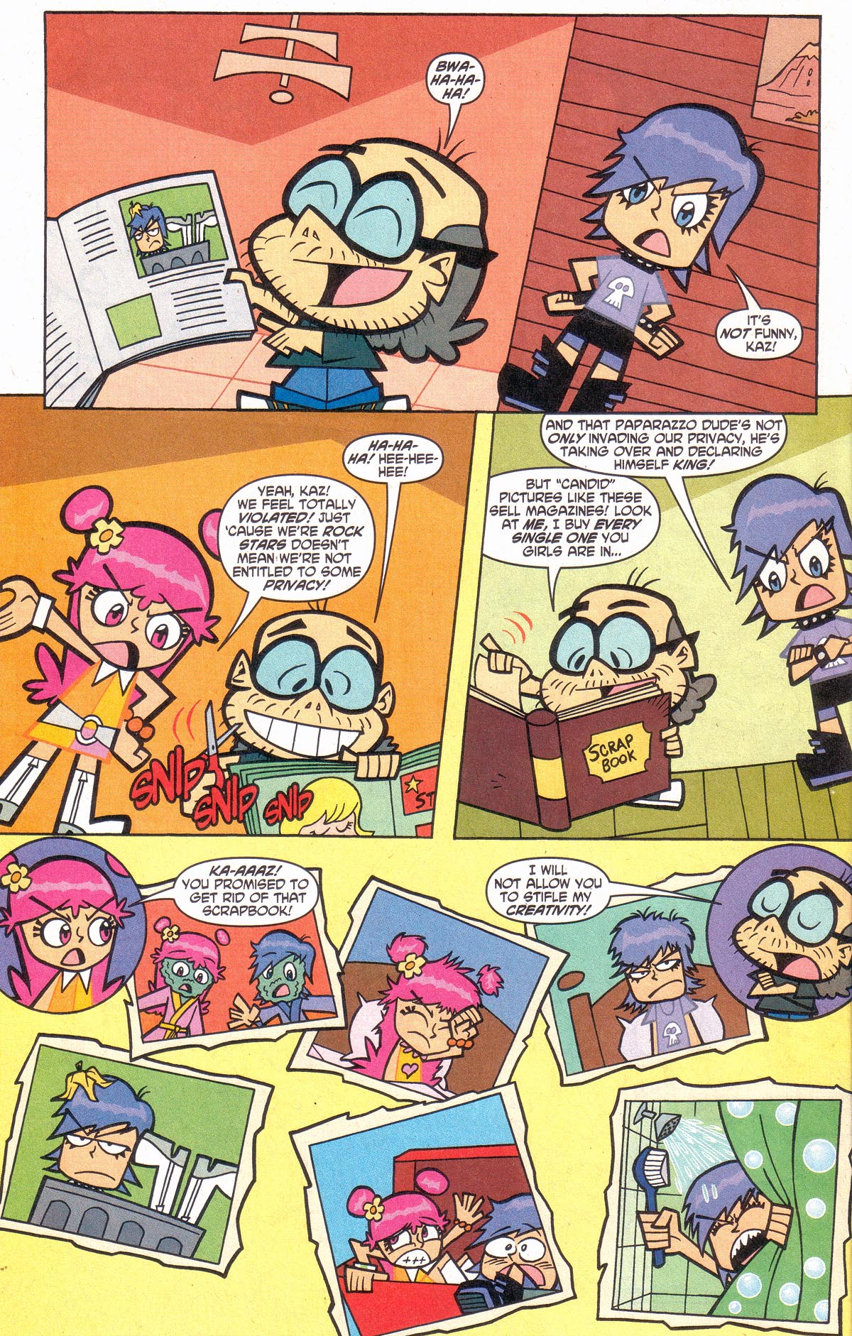 Read online Hi Hi Puffy Amiyumi comic -  Issue #3 - 12