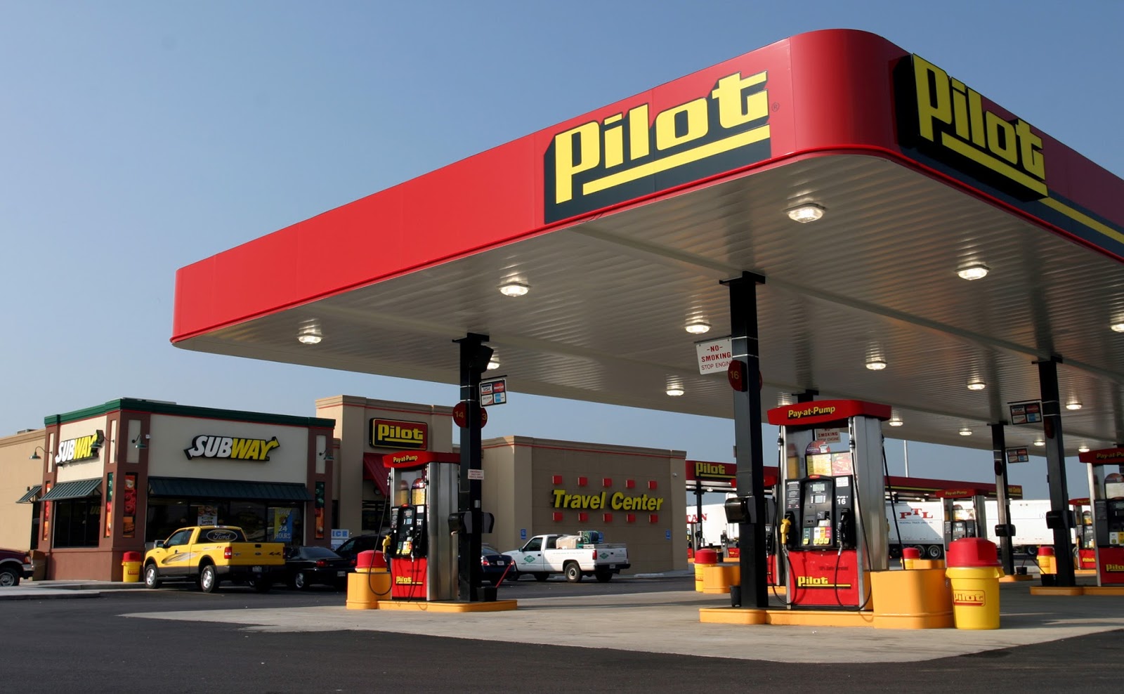 Refuel on the road with Pilot Travel Centers and Flying J Travel Plazas!