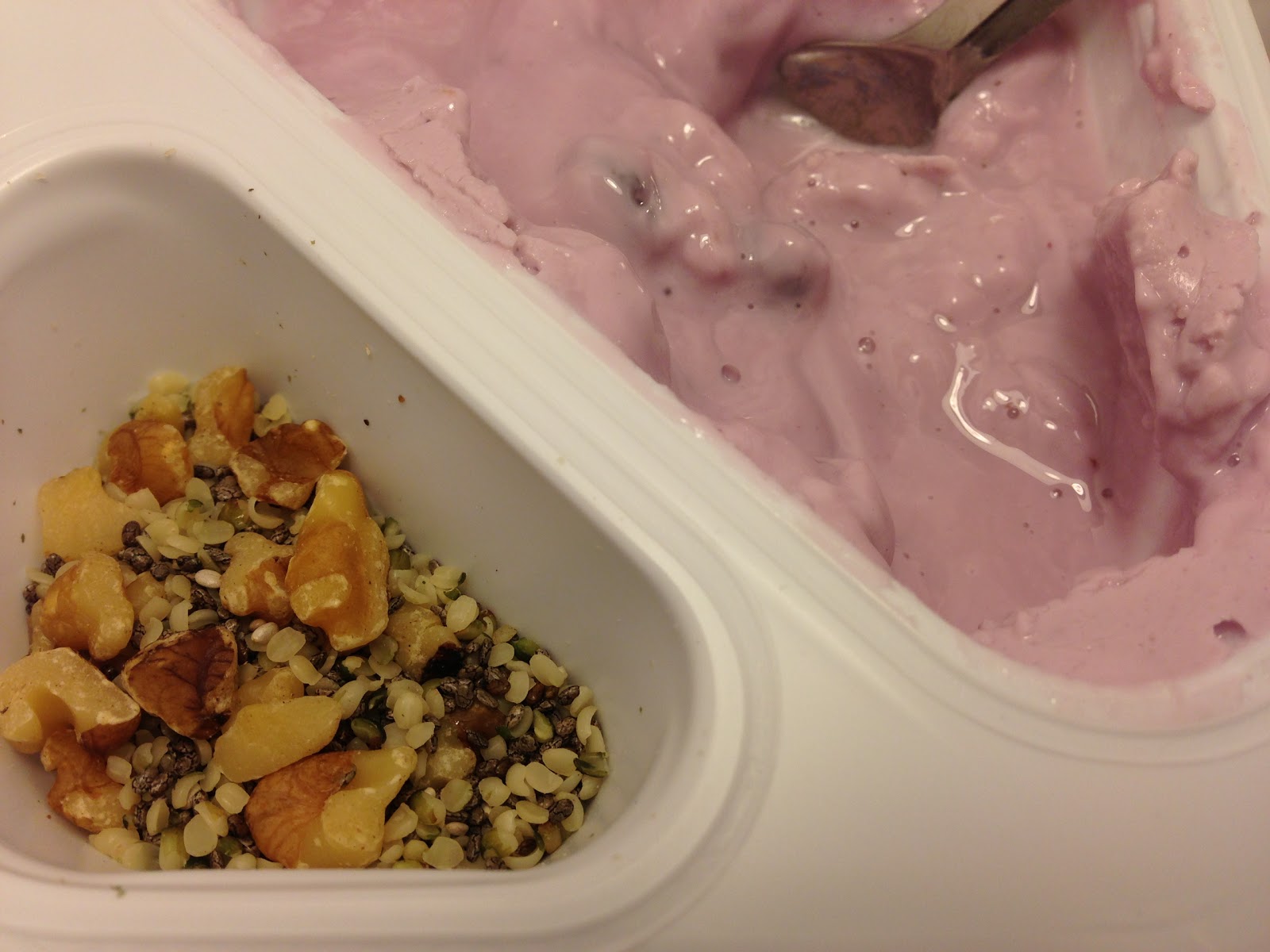 Crazy Food Dude: Review: Chobani flip Blueberry Power Greek Yogurt
