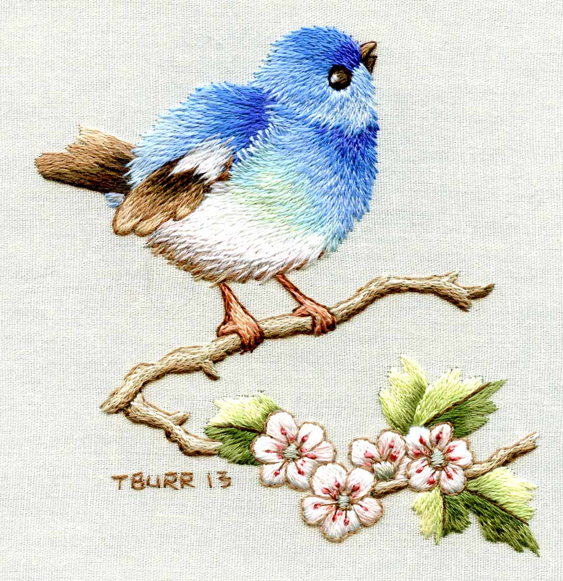 Needle painting tcnuhbirds joy design studio Needle painting tcnuhbirds joy design studio