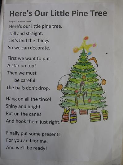 Arahoe Learning Hub Christmas trees