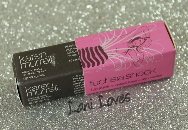 Karen Murrell Fuchsia Shock Lipstick Swatches & Review