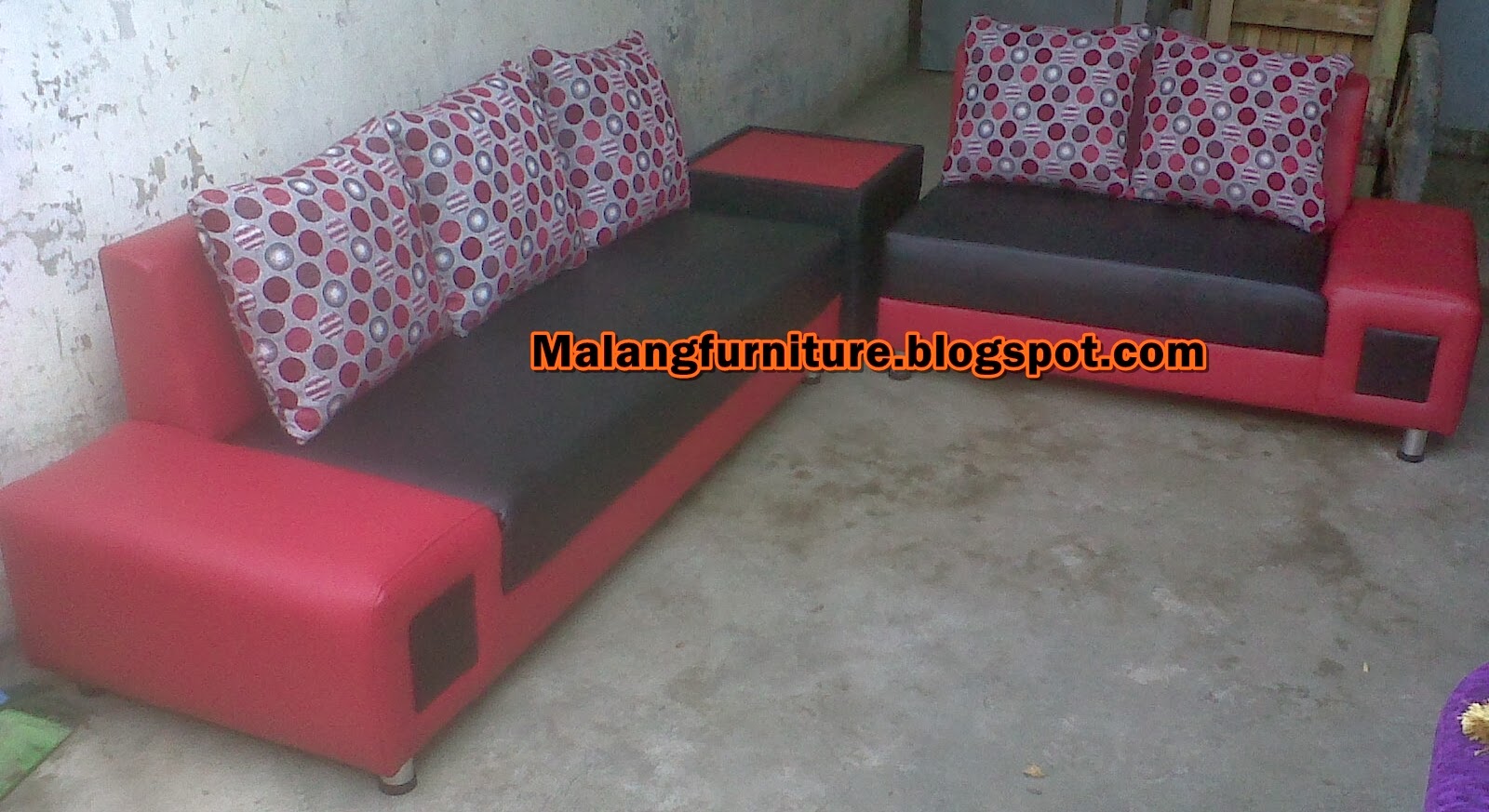 Malang Furniture: Sofa Minimalis Meja Pojok type 3.2 KAIN BEBAS Tangan