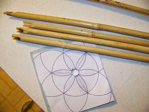"Como hacer flechas con bambú8"