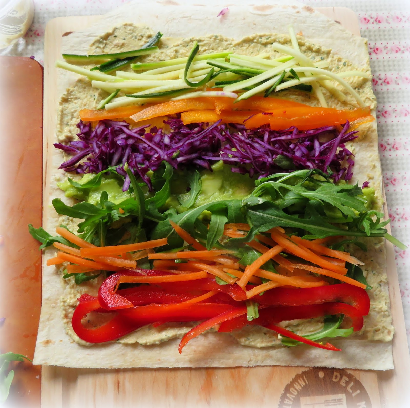 The English Kitchen Rainbow Wraps
