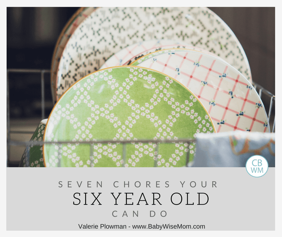 7 Chores Your Six Year Old Can Do Babywise Mom