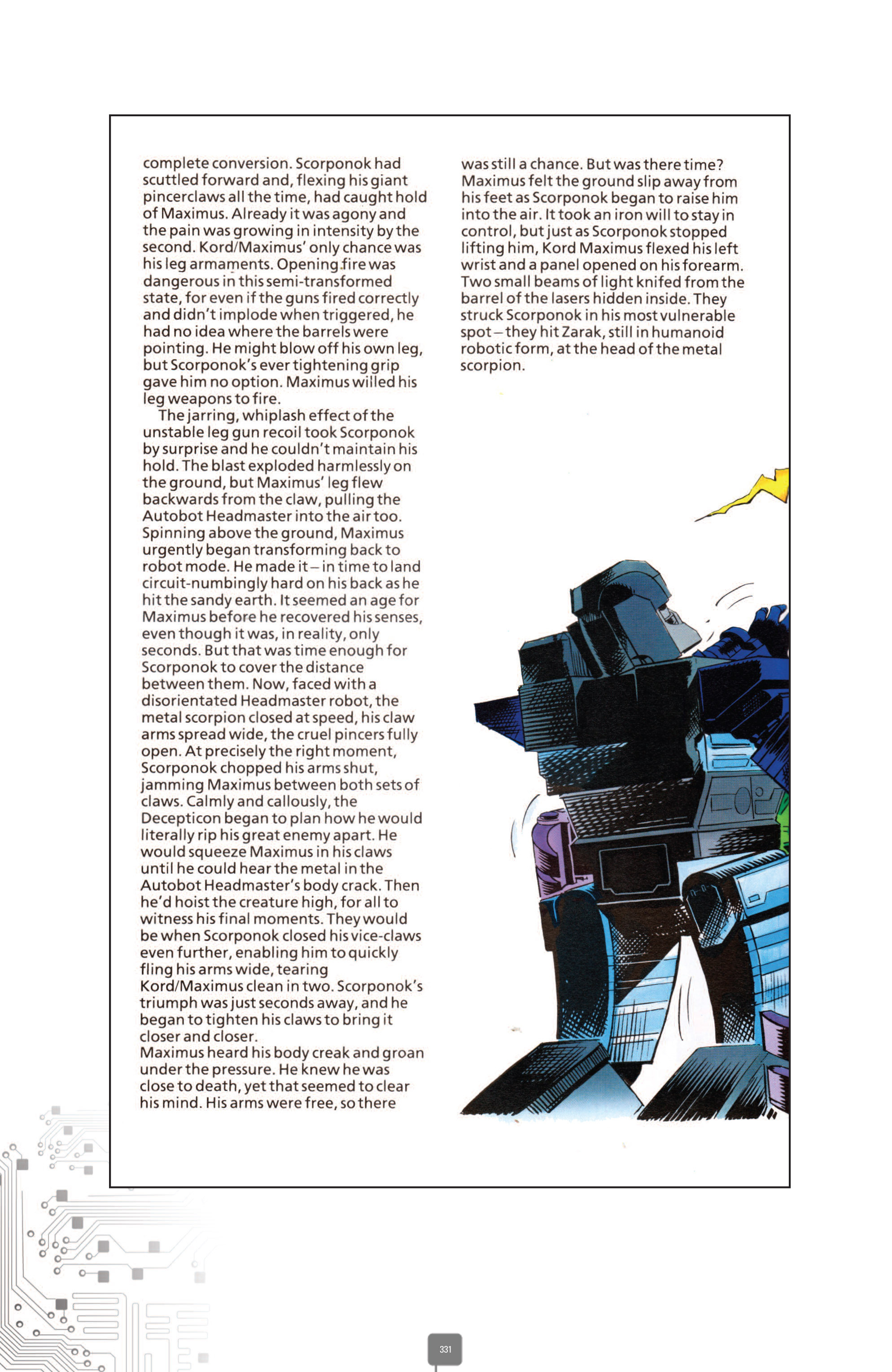 Read online The Transformers Classics UK comic -  Issue # TPB 4 - 331
