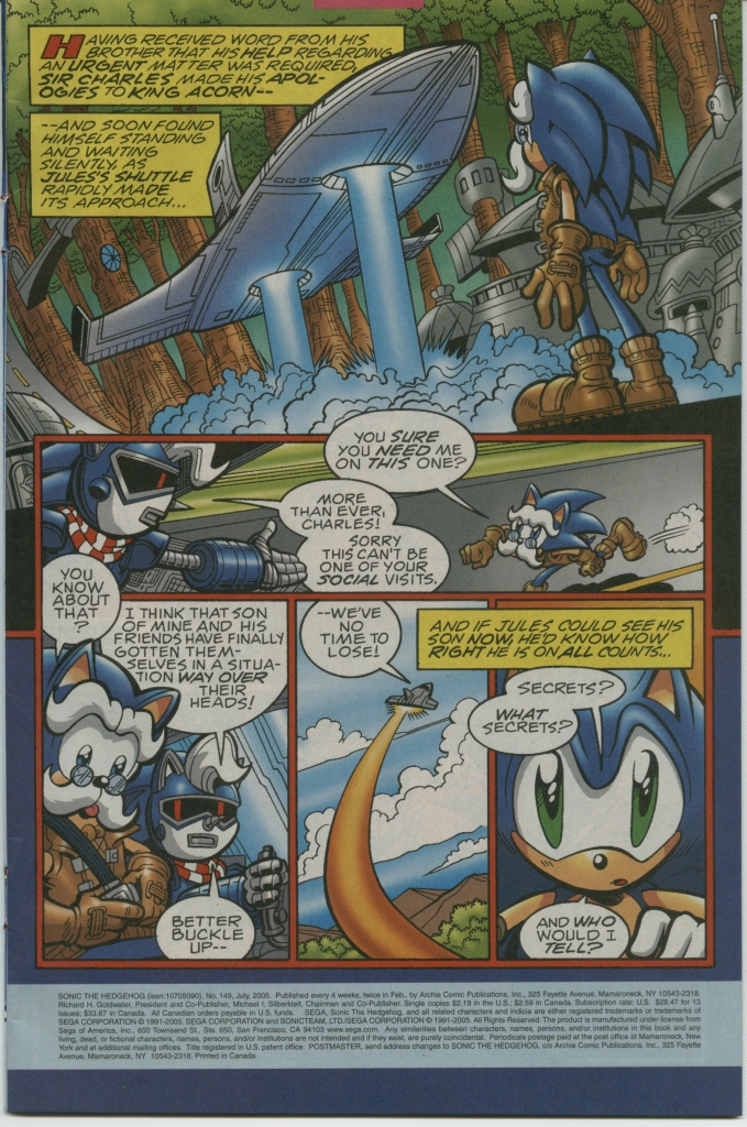 Sonic The Hedgehog (1993) 149 Page 2