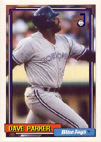 Topps Cards that Never Were: 1992 Topps Dave Parker