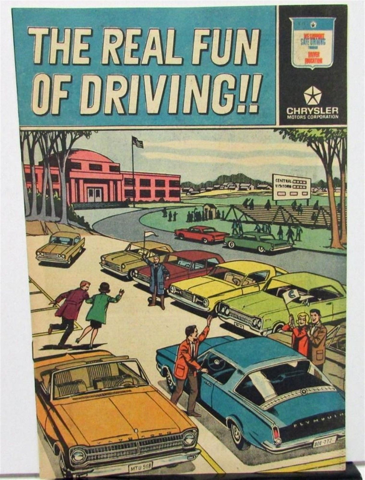 Just A Car Guy 1965 Chrysler Plymouth Dealer Driver's Education Comic Book