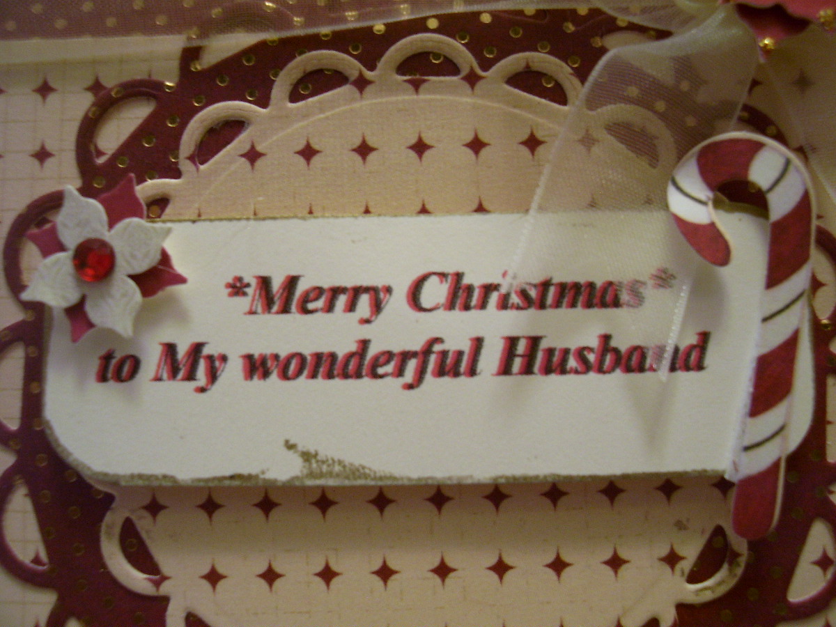 Something Crafty by Dottie: Merry Christmas to My Husband Mojo 273