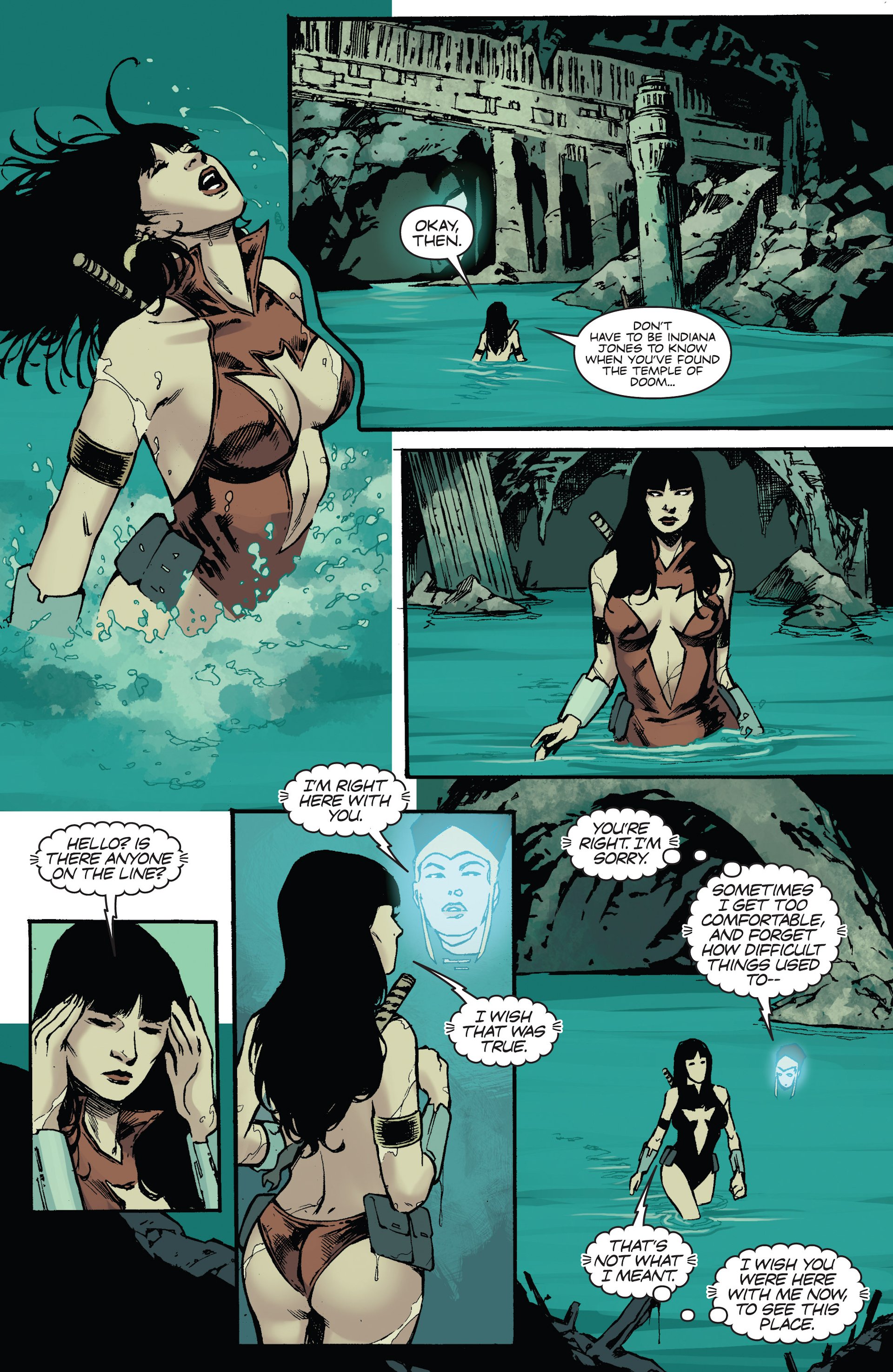 Read online Vampirella (2010) comic -  Issue #37 - 14
