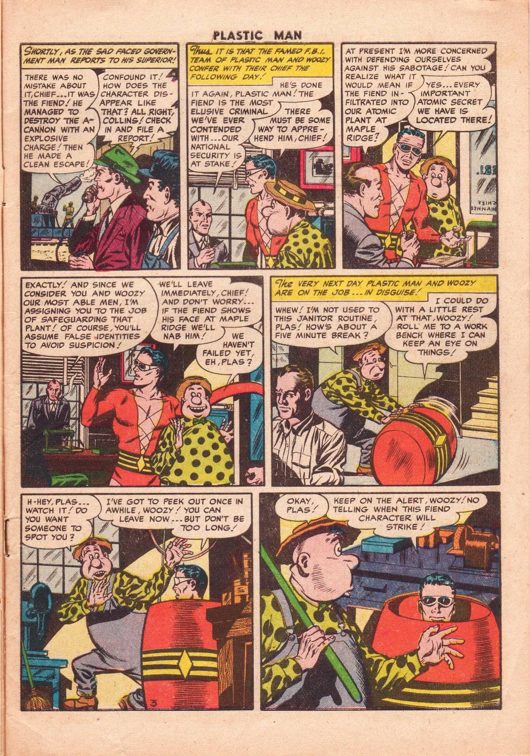 Read online Plastic Man (1943) comic -  Issue #47 - 6