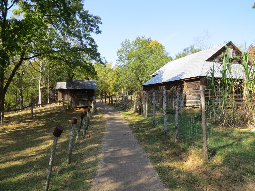 goldenshoe RV trip Jarrell Plantation State Historic Site