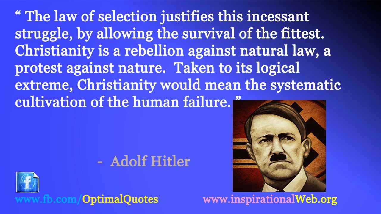 Adolf Hitler Success Quote