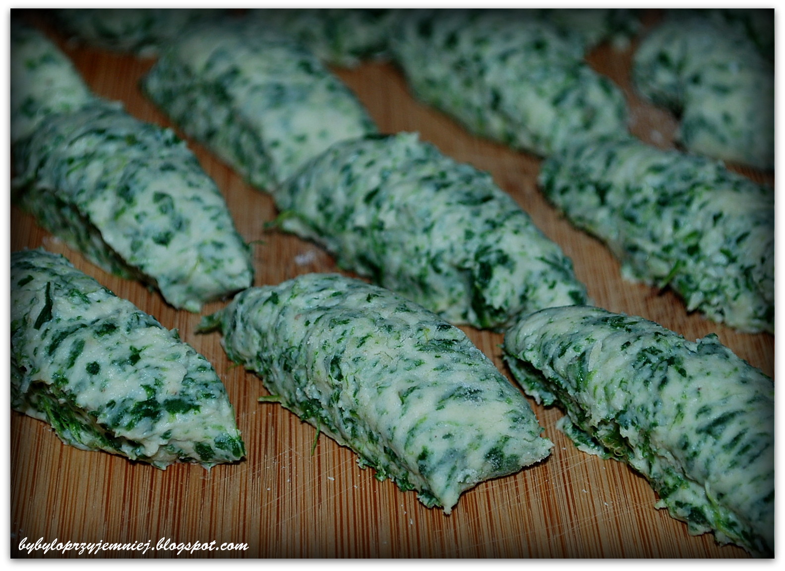 by bylo przyjemniej: Gnocchi verde czyli włoskie kluski ze szpinakiem i ...