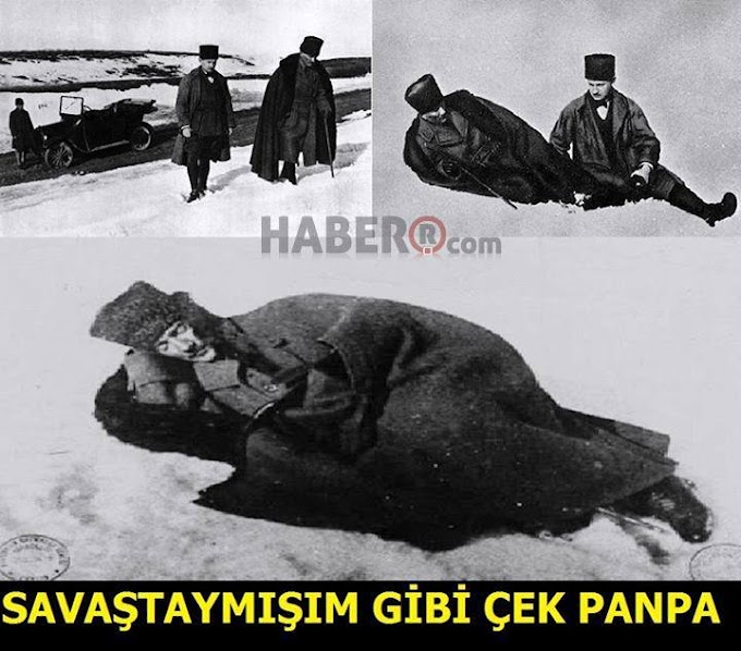 Mustafa Kemal savaşta karlar üstünde uyudu mu?