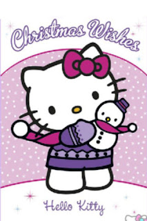 Hello Kitty Christmas iPhone wallpaper background 320x480