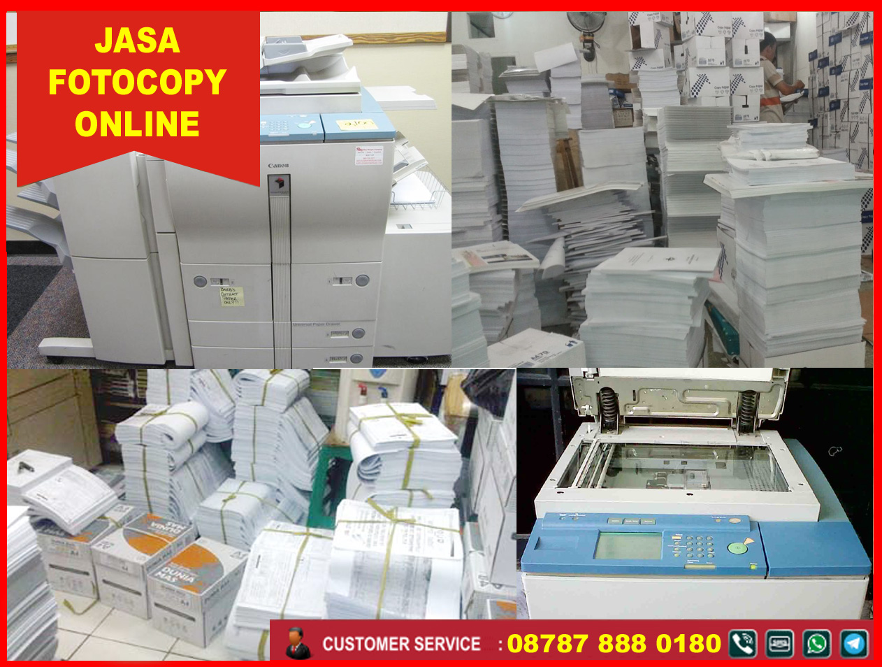 Cetak Percetakan Print Digital Fotocopy Penjilidan Design Murah Jakarta