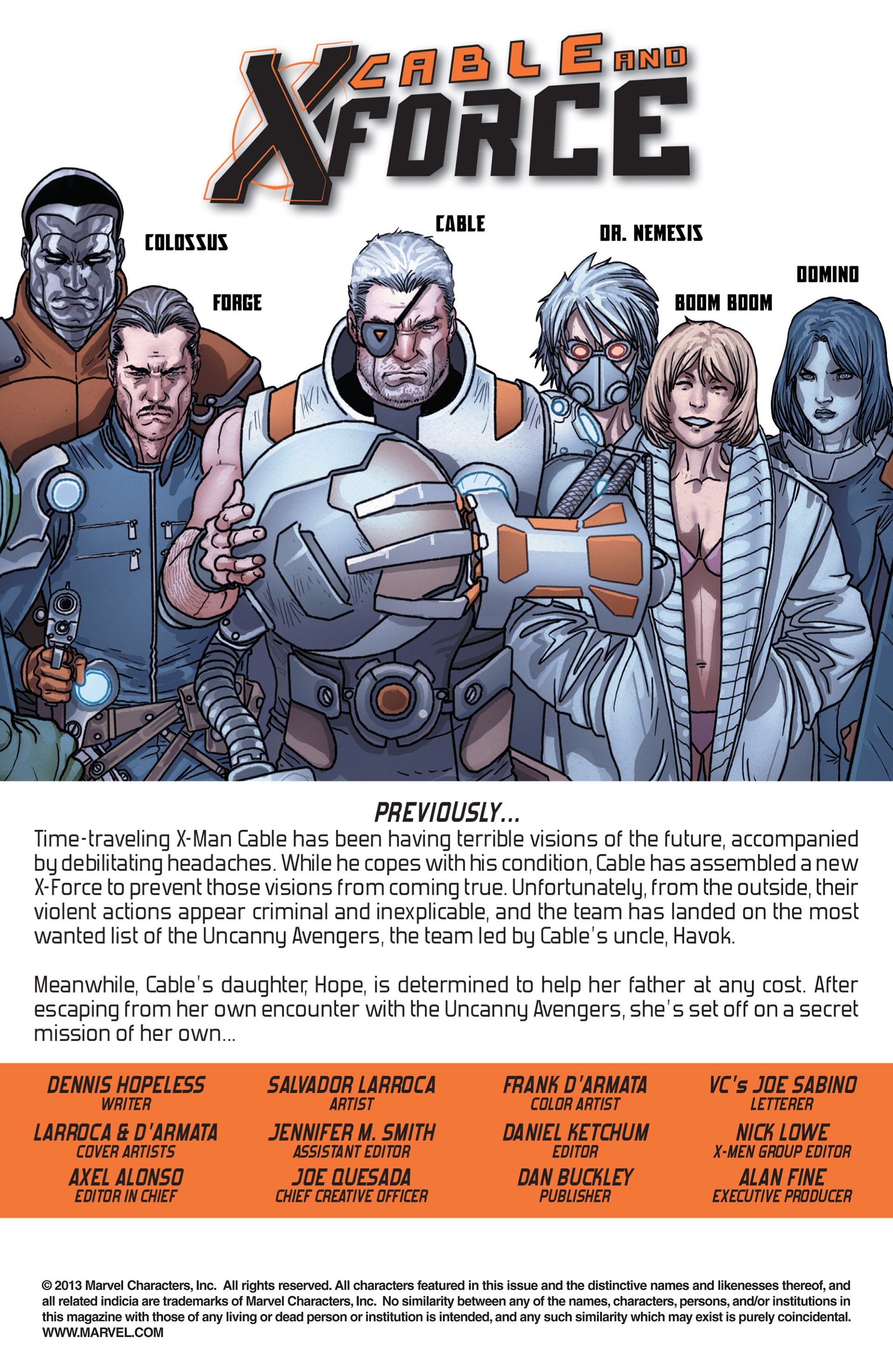 Read online Cable And X-Force comic -  Issue #10 - 2