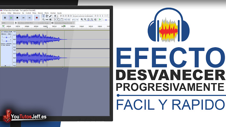 Como Bajar el Volumen poco a poco de una Canción con Audacity