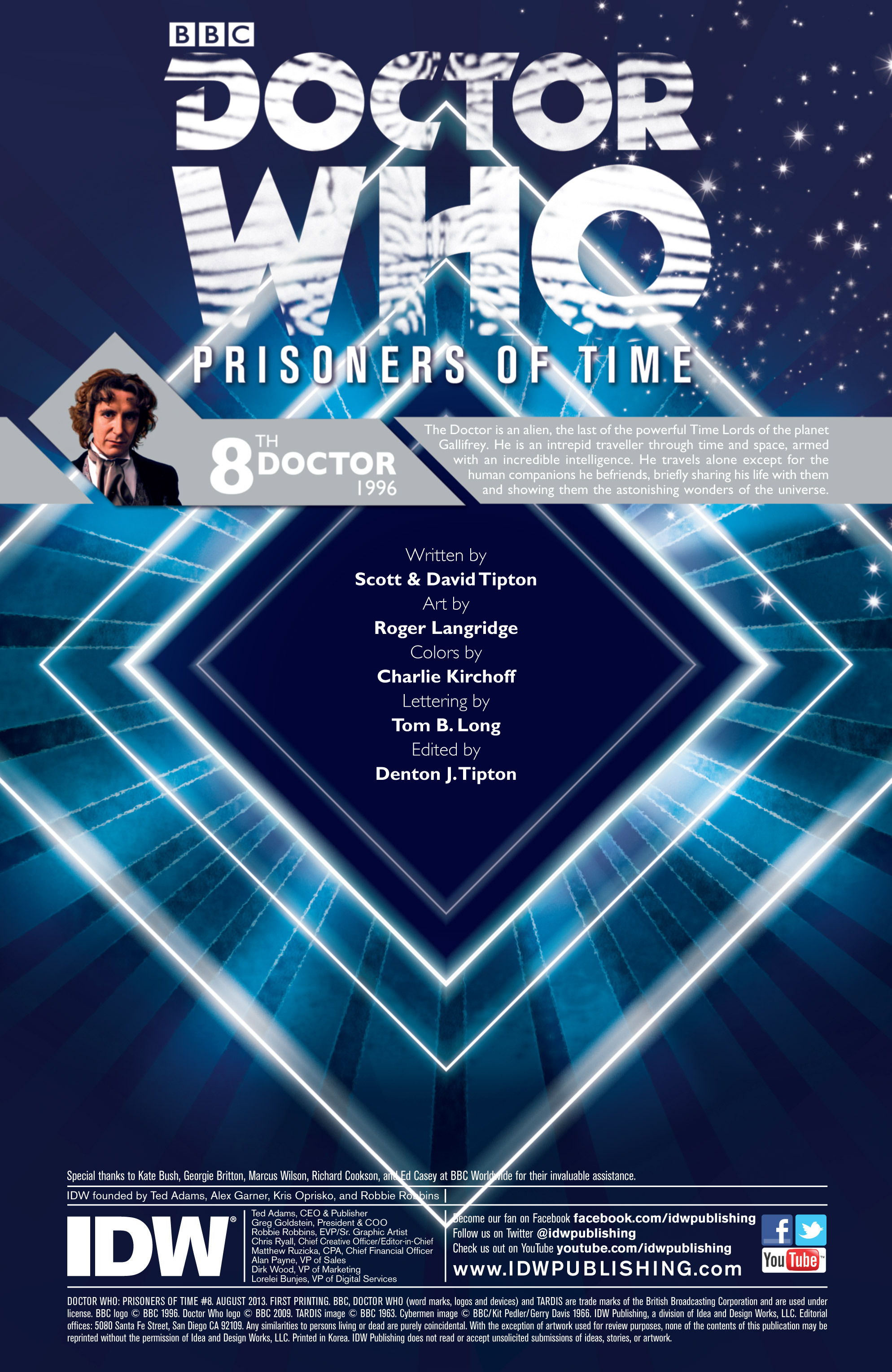 Read online Doctor Who: Prisoners of Time comic -  Issue #8 - 3