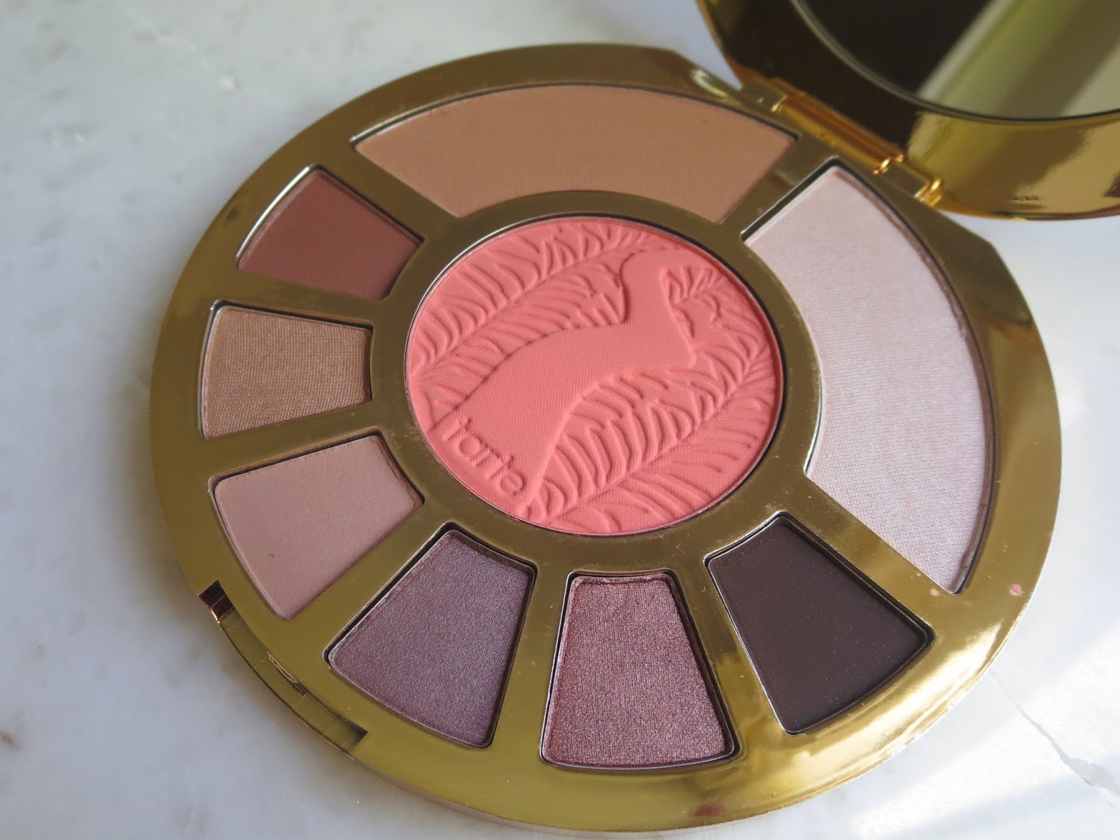Product review tarte showstopper palette blossom in blush