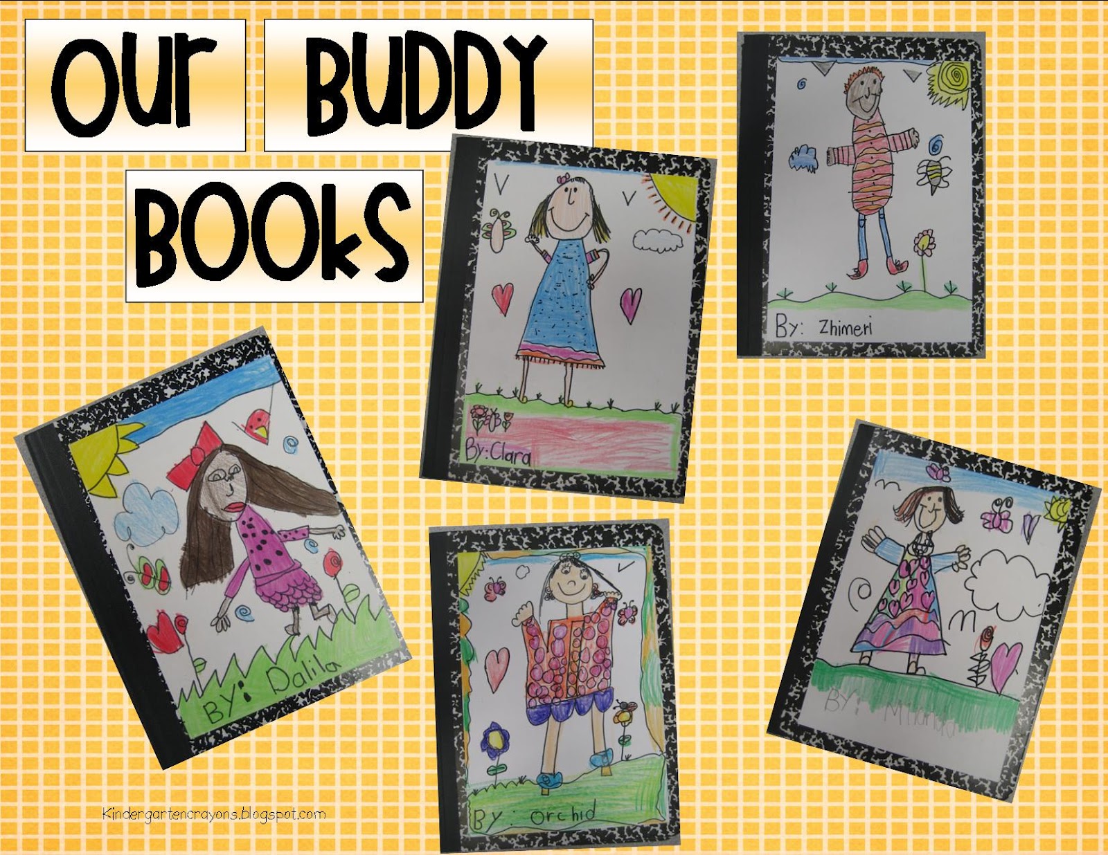 Kindergarten Crayons Beautiful Buddy Books