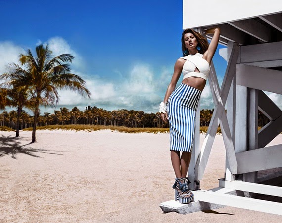 Gisele soaks up sunlight for the Colcci Summer 2015 Campaign