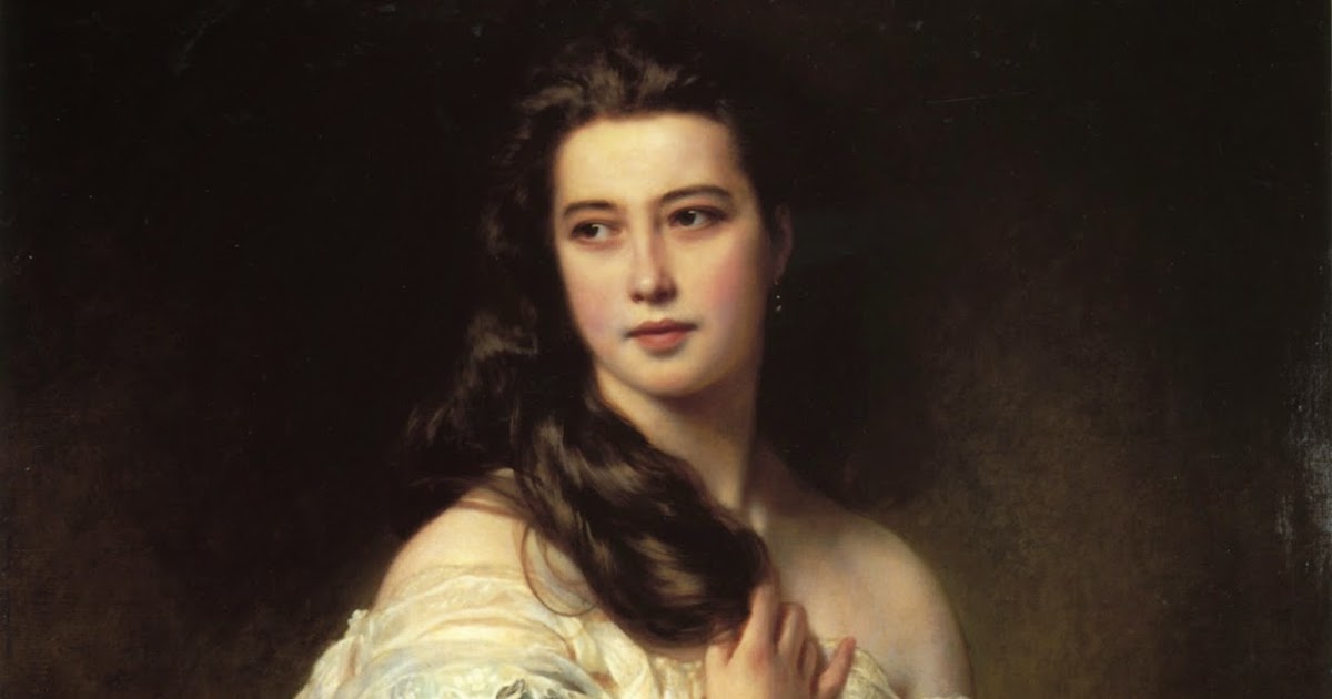Maria alfonsina. Винтерхальтер портрет Варвары римской-Корсаковой. Мари Дюплесси портрет.